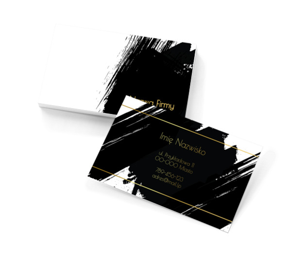 Grafika z pazurem, Motywy, Uniwersalne - Wizytówki Netprint szablony online