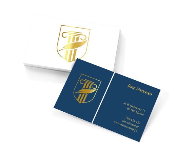 Usługi prawne na najwyższym poziomie, Prawo, Radca Prawny - Wizytówki Netprint szablony online