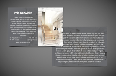 Przedstawimy cię nowocześnie, Budownictwo, Aranżacja wnętrz - Ulotki Netprint