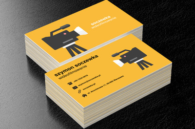 Grafika kamery, Fotografia, Wideofilmowanie - Wizytówki Netprint