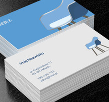 Diabeł tkwi w szczegółach, Sprzedaż, Meble - Wizytówki Netprint