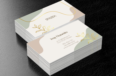 Widać, że podążasz za modą, Zdrowie i uroda, Stylista - Wizytówki Netprint