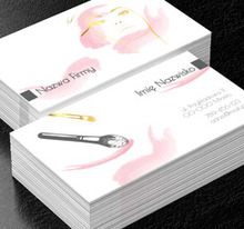 Malowanie pastelami, Zdrowie i uroda, Wizaż - Wizytówki Netprint