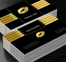 Wizytówka w stylu glamour, Zdrowie i uroda, Wizaż - Wizytówki Netprint