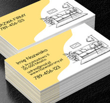 Modne kolory dla modnych wnętrz, Sprzedaż, Meble - Wizytówki Netprint