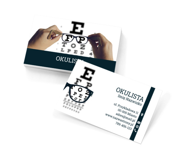 Wszystko staje się widoczne, Medycyna, Lekarz - Wizytówki Netprint szablony online