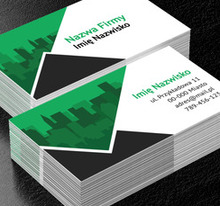 Miasto i okolice bez tajemnic, Nieruchomość, Biuro nieruchomości - Wizytówki Netprint