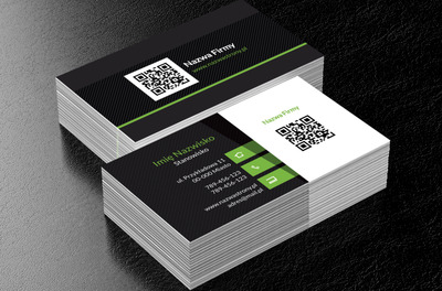 Wykorzystajmy kontrast, Motywy, Kod QR - Wizytówki Netprint