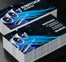 Schładzanie klimatu, Motoryzacja, Mechanik - Wizytówki Netprint