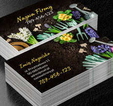 Ogród w dobrych rękach, Środowisko i Przyroda, Usługi ogrodnicze - Wizytówki Netprint