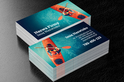 Turystyka w każdej formie, Turystyka, Agencja turystyczna - Wizytówki Netprint