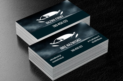 Zawsze zadbasz o samochód klienta, Motoryzacja, Dealer - Wizytówki Netprint