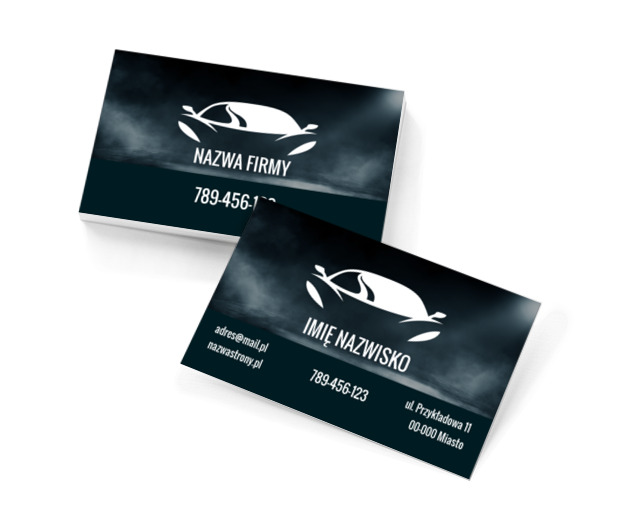 Zawsze zadbasz o samochód klienta, Motoryzacja, Dealer - Wizytówki Netprint szablony online