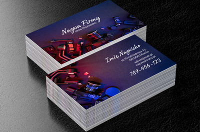 Technika nie ma dla ciebie tajemnic, Fotografia, Usługi fotograficzne - Wizytówki Netprint