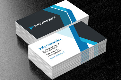 Grafika dla nowoczesnej firmy, Motywy, Uniwersalne - Wizytówki Netprint