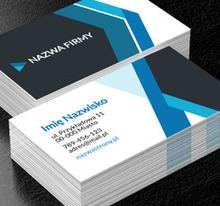 Grafika dla nowoczesnej firmy, Motywy, Uniwersalne - Wizytówki Netprint