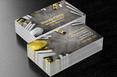 Budowę czas zacząć, Budownictwo, Remont i Wykończenia - Wizytówki Netprint