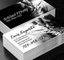 Pokaż, że tatuaż to sztuka, Zdrowie i uroda, Studio tatuażu - Wizytówki Netprint