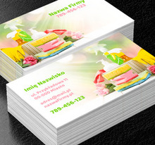 Zaraz zabieramy się do roboty, Usługi domowe, Firma sprzątająca - Wizytówki Netprint