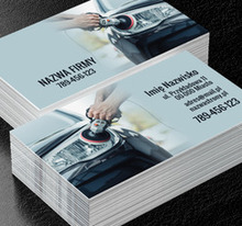 Z dbałości o auto klienta, Motoryzacja, Mechanik - Wizytówki Netprint