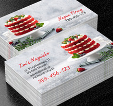 Z wami wszystkim się upiecze, Gastronomia, Cukiernia - Wizytówki Netprint