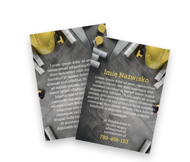 Jeszcze więcej miejsca na treść, Budownictwo, Remont Wykończenia - Ulotki Netprint szablony online