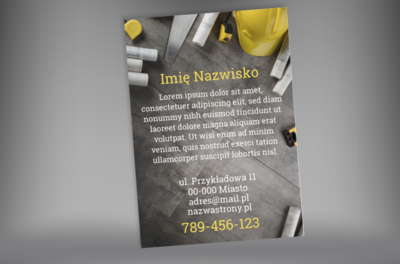 Plakat w sam raz dla budowlańców, Budownictwo, Remont i Wykończenia - Plakaty Netprint