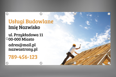 Czy wszyscy już was poznali?, Budownictwo, Firma budowlana - Banery Netprint
