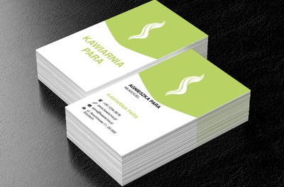 Pachnąca para, Gastronomia, Kawiarnia - Wizytówki Netprint