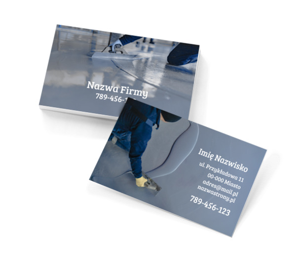 Z dbałością o detale, Budownictwo, Remont i Wykończenia - Wizytówki Netprint szablony online