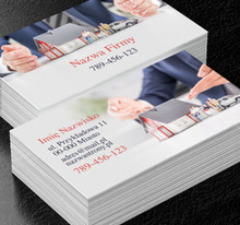 Komfort psychiczny w waszych rękach, Finanse i ubezpieczenia, Firma ubezpieczeniowa - Wizytówki Netprint