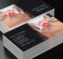 Walka z bólem to twoja praca, Medycyna, Fizjoterapia - Wizytówki Netprint