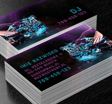 Dobra muzyka, dobra zabawa, Rozrywka, DJ - Wizytówki Netprint