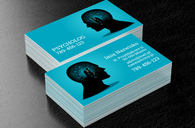 Na problemy - psycholog, Medycyna, Lekarz - Wizytówki Netprint