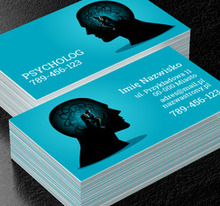 Na problemy - psycholog, Medycyna, Lekarz - Wizytówki Netprint