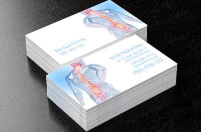 Wyraźny przekaz – wydatna pomoc, Medycyna, Rehabilitacja - Wizytówki Netprint