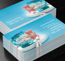 Profesjonalne prostowanie, Medycyna, Stomatologia - Wizytówki Netprint