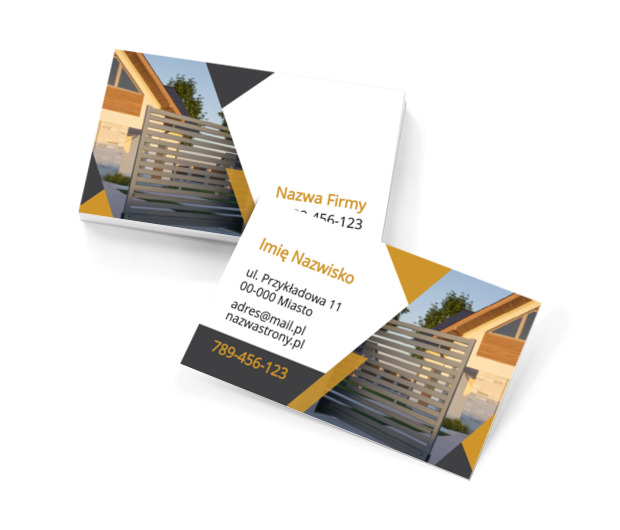 O bramach wiecie wszystko, Budownictwo, Remont i Wykończenia - Wizytówki Netprint szablony online