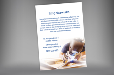 Daj się lepiej poznać klientom, Usługi domowe, Serwisant - Plakaty Netprint