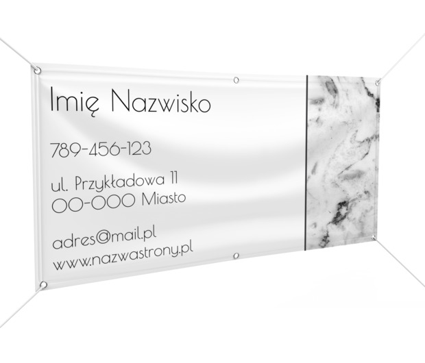 Wykorzystaj znany surowiec, Budownictwo, Usługi kamieniarskie - Banery Netprint szablony online