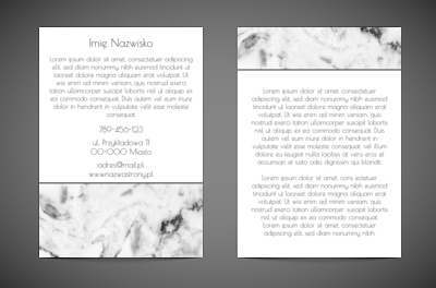 Nastrojowa, ale nie minorowa, Budownictwo, Usługi kamieniarskie - Ulotki Netprint