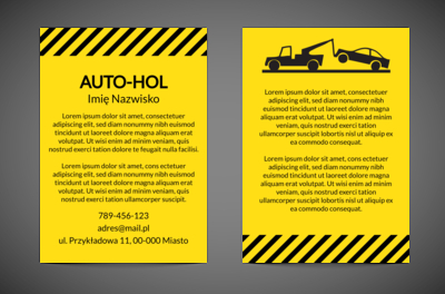 Reklama odrobinę techniczna, Motoryzacja, Mechanik - Ulotki Netprint