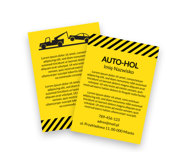 Reklama odrobinę techniczna, Motoryzacja, Mechanik - Ulotki Netprint szablony online