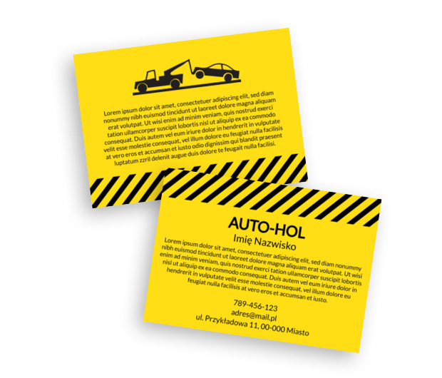 Przyciągnij klientów kolorem, Motoryzacja, Mechanik - Ulotki Netprint szablony online