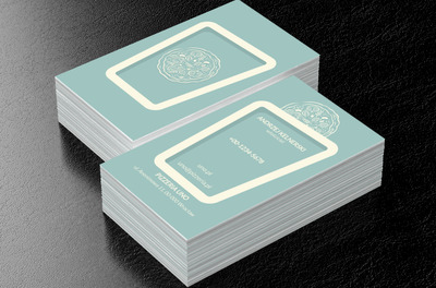 Trójwymiarowa taca, Gastronomia, Pizzeria - Wizytówki Netprint