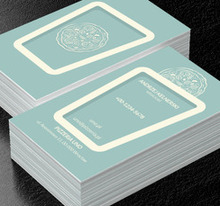 Trójwymiarowa taca, Gastronomia, Pizzeria - Wizytówki Netprint