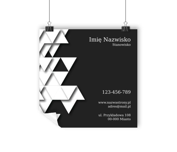 Ciekawy dizajn zawsze działa, Motywy, Uniwersalne - Plakaty Wielkoformatowe Netprint szablony online