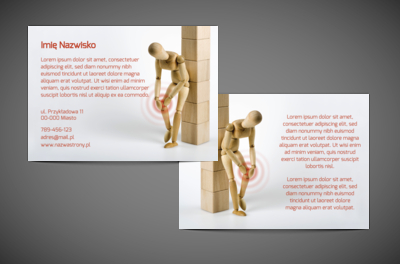 Prosta grafika wystarczy, Medycyna, Fizjoterapia - Ulotki Netprint