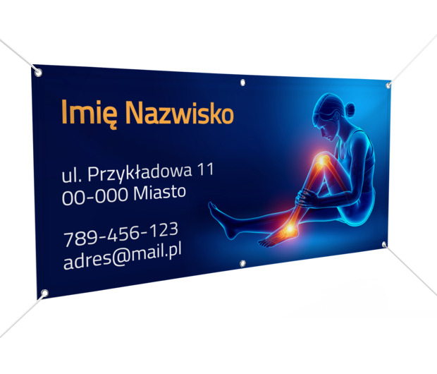 Reklama, która daje nadzieję, Medycyna, Fizjoterapia - Banery Netprint szablony online