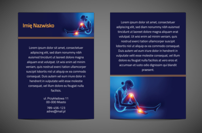 Przykuwaj wzrok detalem, Medycyna, Fizjoterapia - Ulotki Netprint